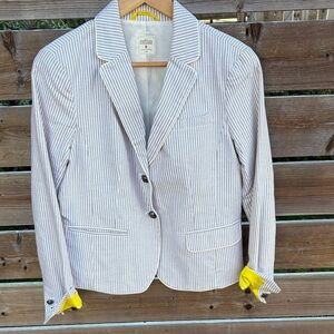 GAP Academy striped Blazer size 8